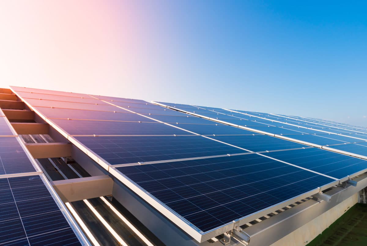 Instalación de energía solar térmica